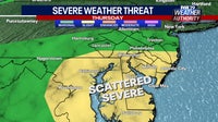 Flash flood warning issued as another round of scattered storms eyes Philadelphia area