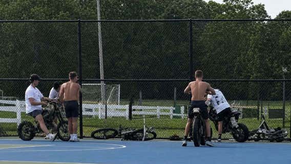 E-bike riders in Chestnut Branch Park vandalism sought by Mantua police
