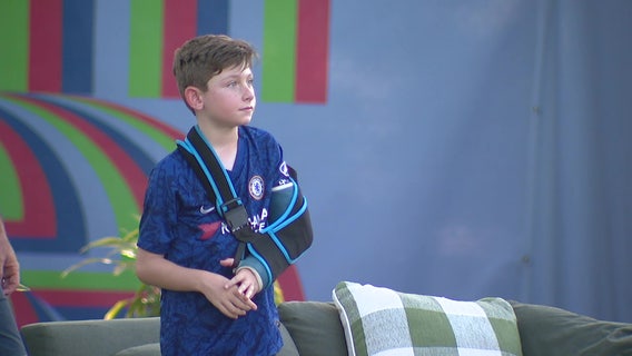 Delaware County boy surprised with World Cup tickets after injury sidelines summer