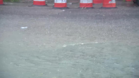 Heavy rain causes widespread flooding in Camden County