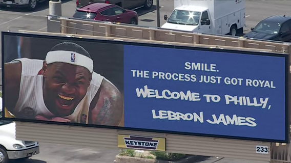 Philadelphia reacts to LeBron James joining Sixers: 'Welcome to Philly'