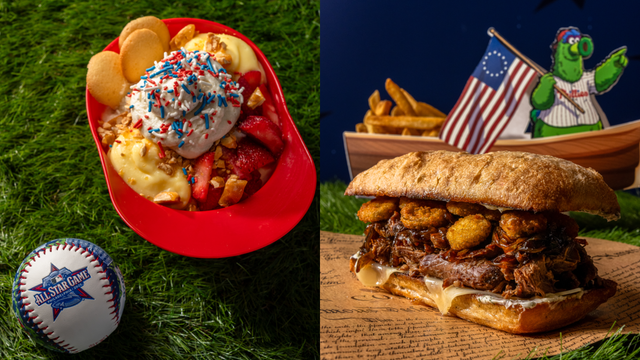 MLB All-Star Game food: Banana sundae, rib melt, ballpark bites coming to Philly