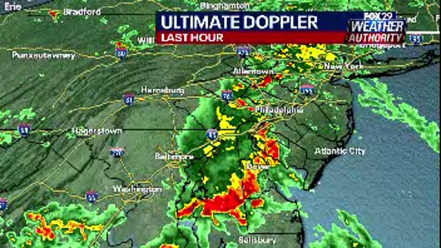 LIVE updates: Severe thunderstorm, tornado and flash flood warnings issued for Philadelphia area Tuesday