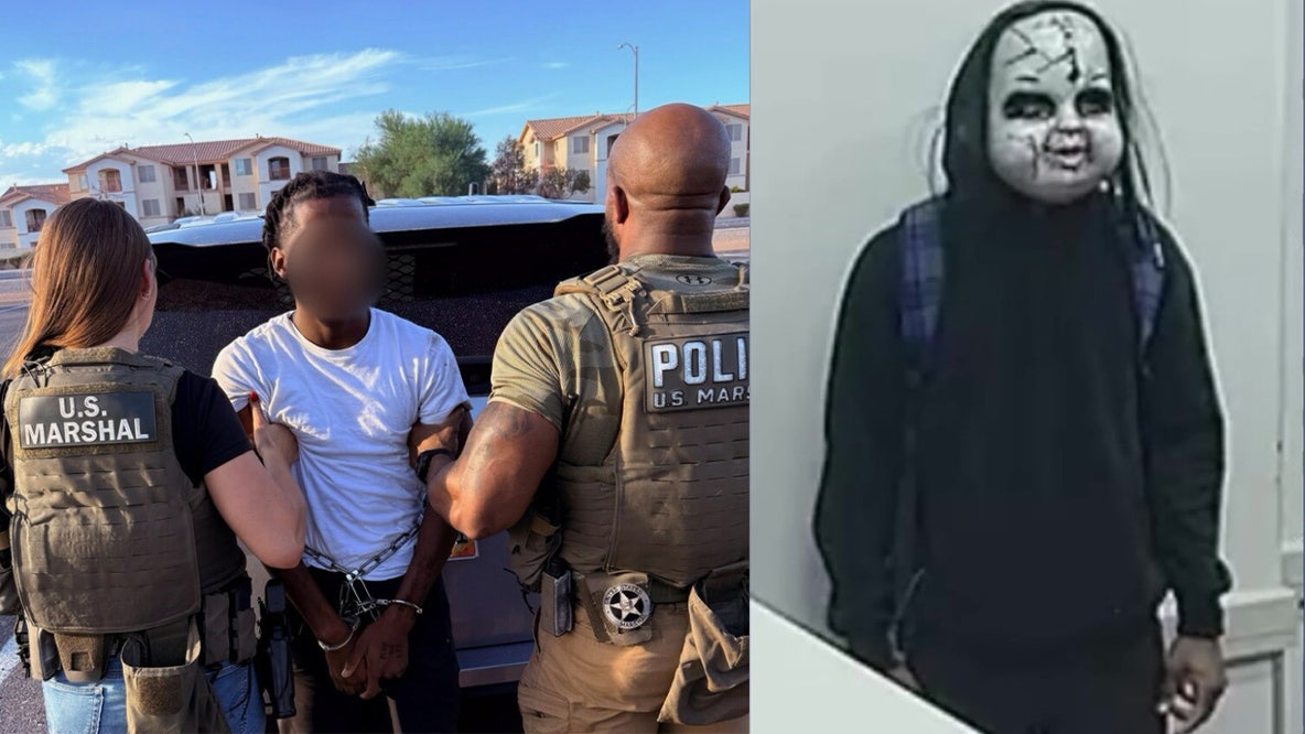 Man in creepy mask arrested in Las Vegas after alleged Philly City Hall threats