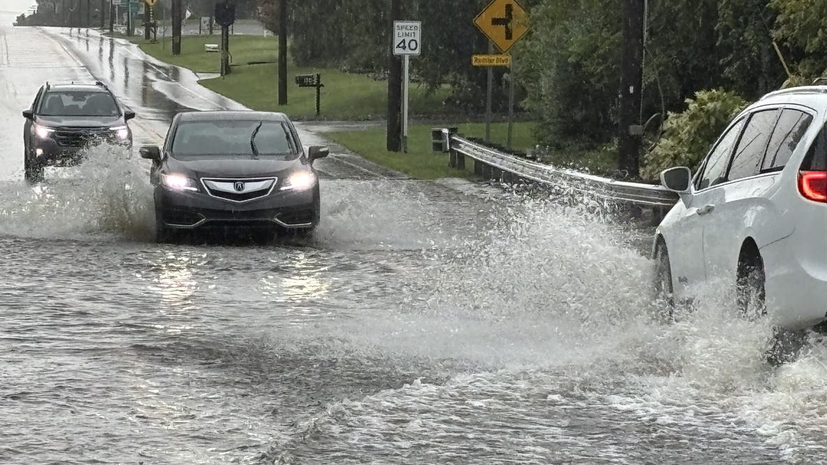 Severe storms hit Philadelphia-area Thursday: Flash flood warning in effect