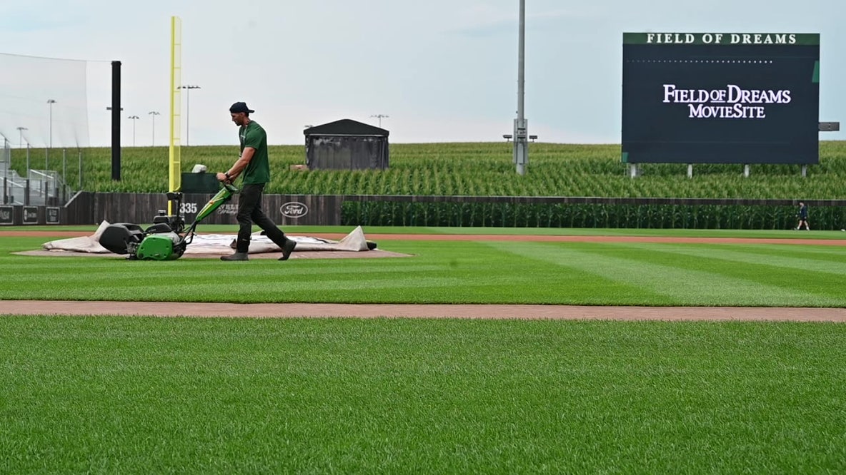 Blue Bell company brings ‘Field of Dreams’ to life ahead of Phillies game in Iowa