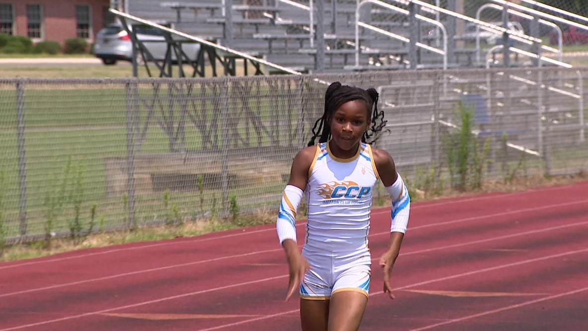 8-year-old from Delaware breaks 3 national records at Junior Olympic Games