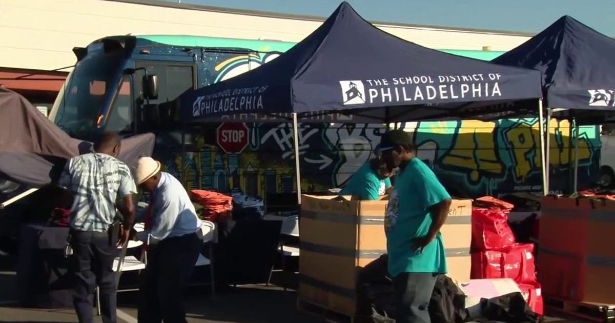 Ring the Bell Bus tour gives Philadelphia students 12,000 free backpacks ahead of school year