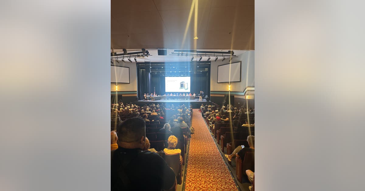 Vineland Planning Board weighs AI data center expansion at packed Landis Theatre meeting