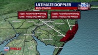 Jersey Shore under Flash Flood Warnings before rain clears out for weekend