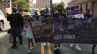 Wilmington protesters march for justice after police shooting of Kadir Skinner
