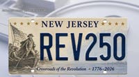 New Jersey unveils license plates for America’s 250th anniversary