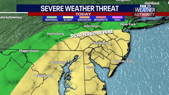Philadelphia weather: Area braces for heavy rain, flooding risk Thursday