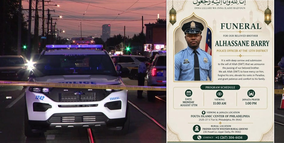 Off-duty Philadelphia officer killed in double shooting laid to rest