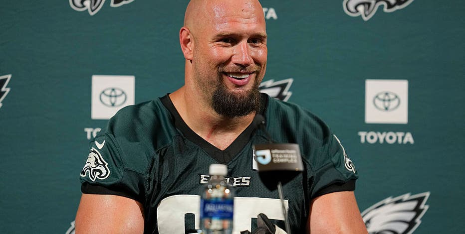 Eagles' Lane Johnson says 2026 'probably' his final NFL season