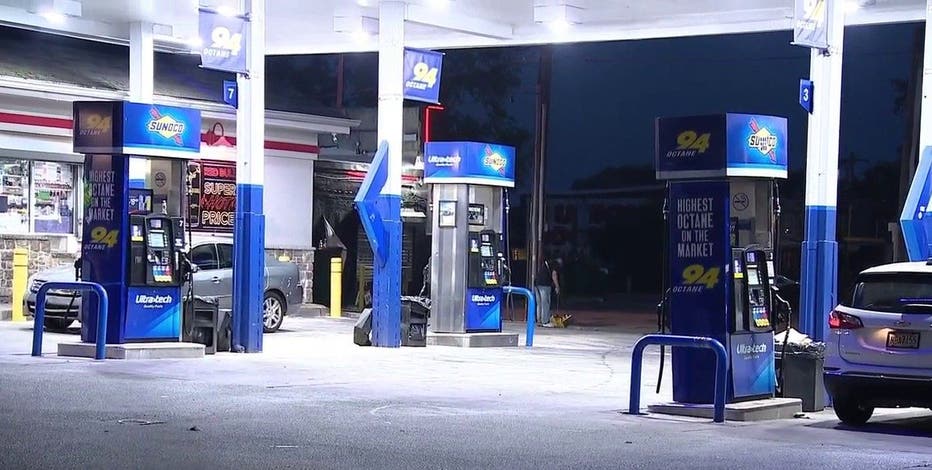 Man critically wounded after argument turns violent outside North Philadelphia gas station