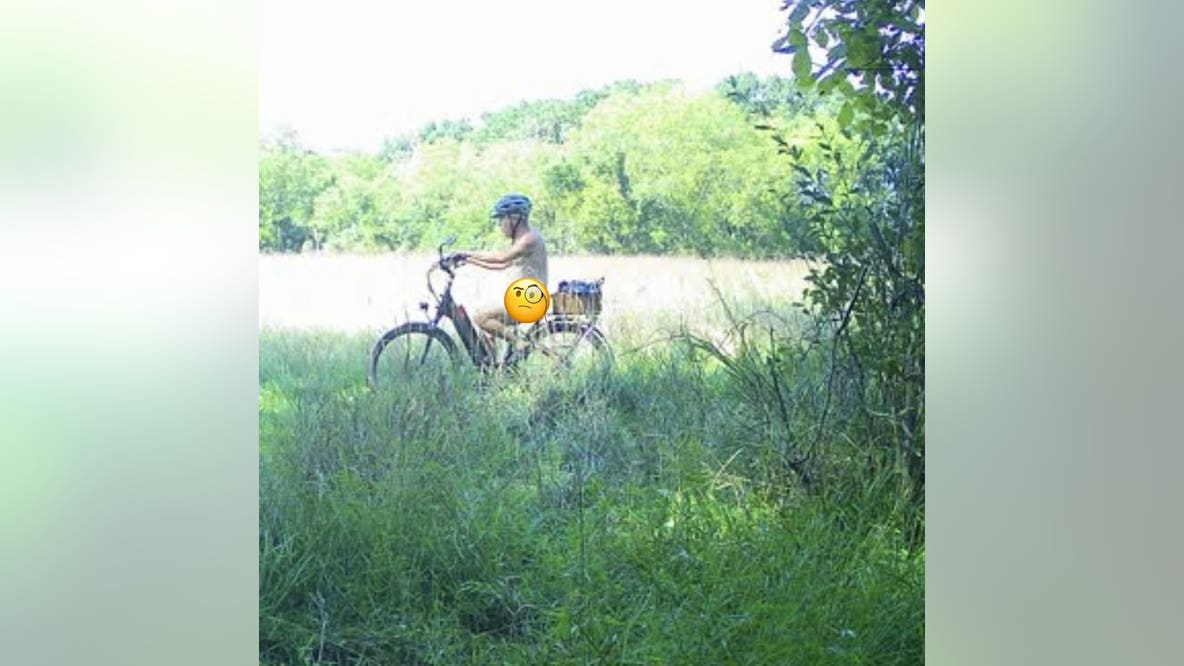 Mystery naked e-bike rider spotted again after years on NJ trails