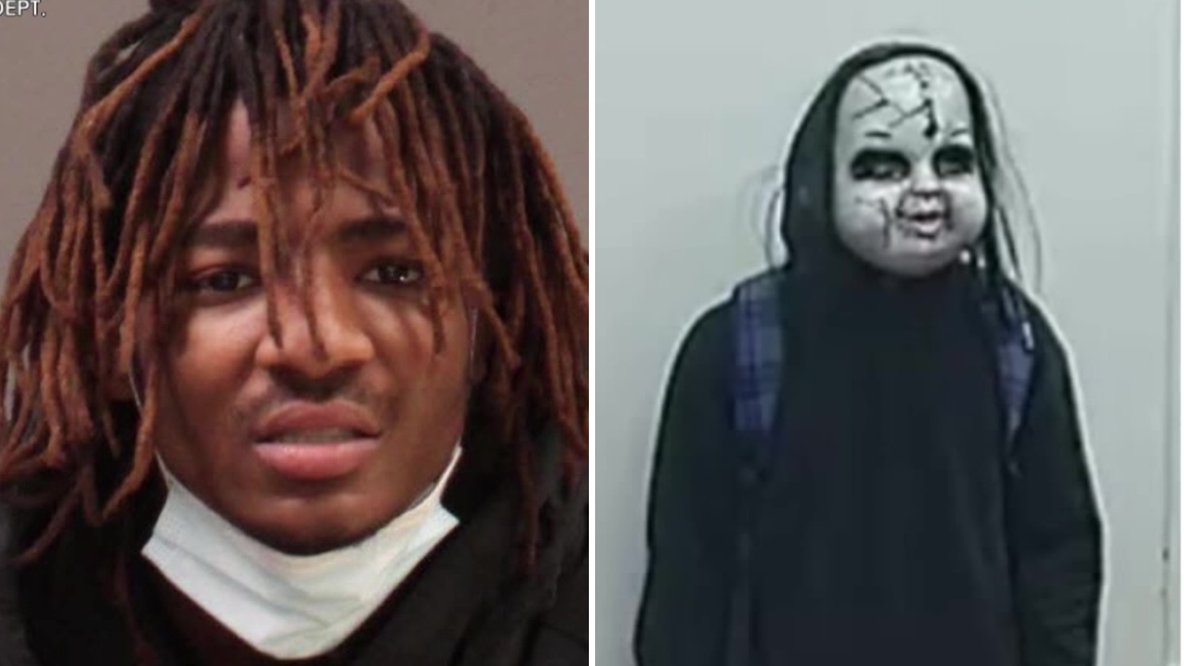 Masked man accused of terrorizing people near City Hall extradited back to Philadelphia