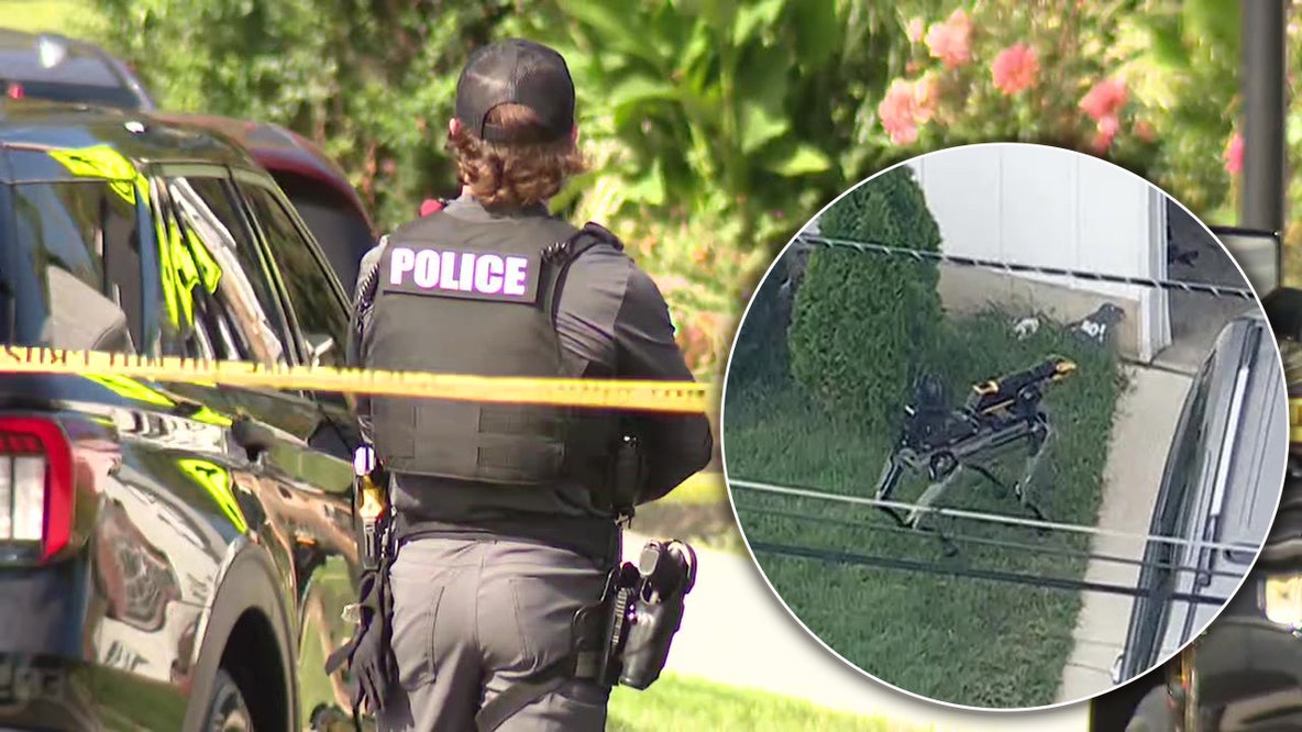 Police deploy robot dog during reported barricade situation at home in Pennsauken