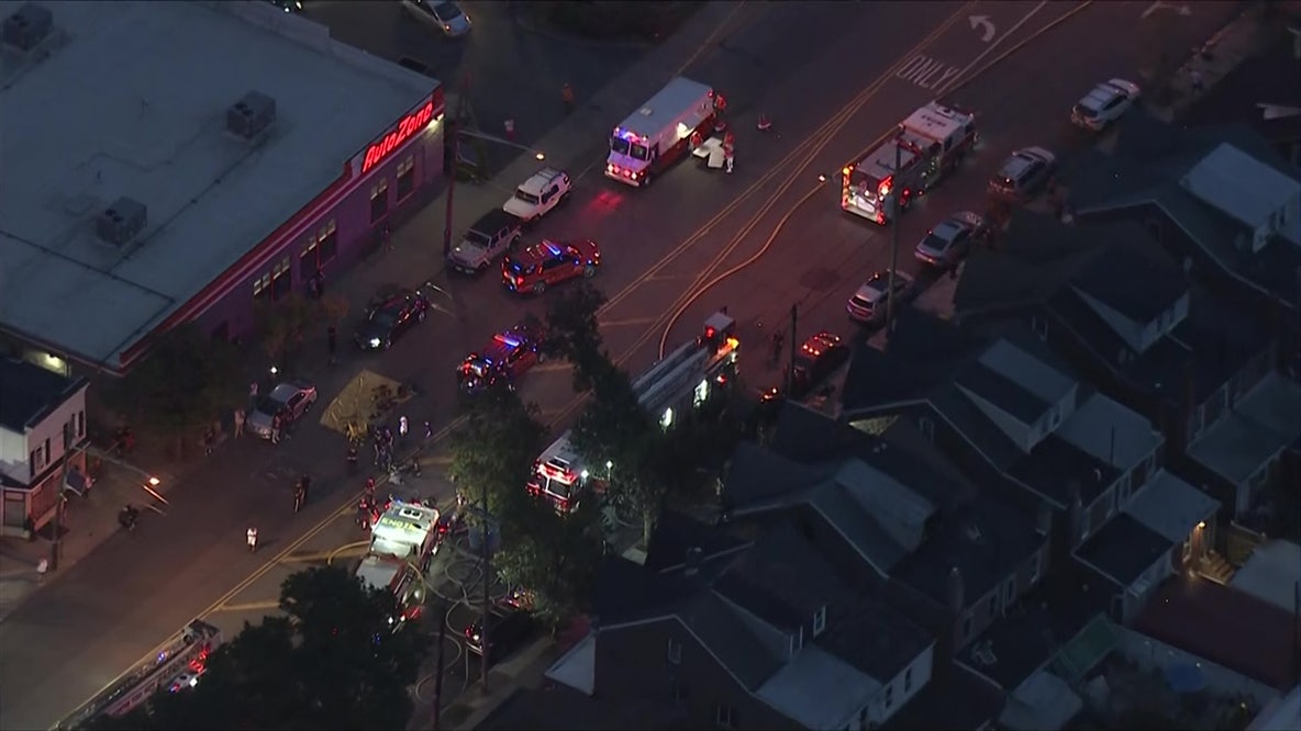 2 families displaced, 1 hospitalized after fire on South Broad Street in Trenton