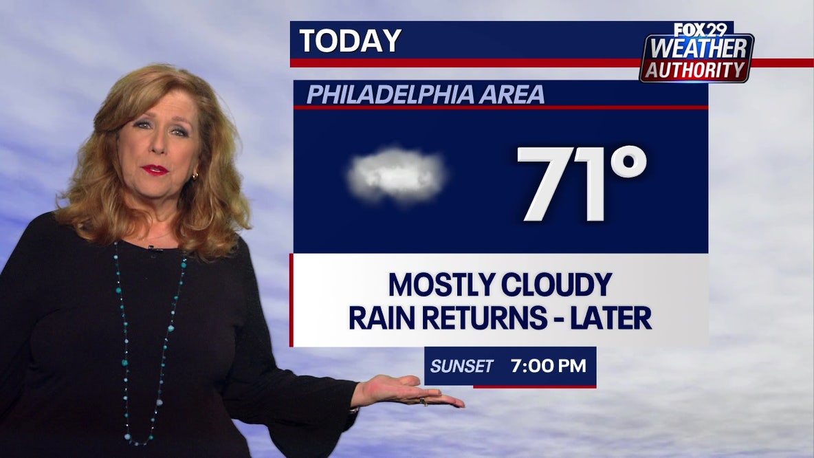 Philadelphia weather: Clouds, cooler temperatures in store for final day of summer