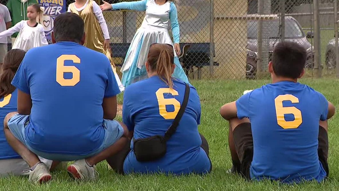 NJ community holds vigil for 12-year-old in coma after baseball injury