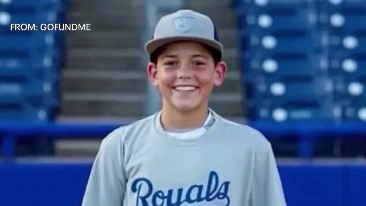 NJ community holds vigil for 12-year-old in coma after baseball injury