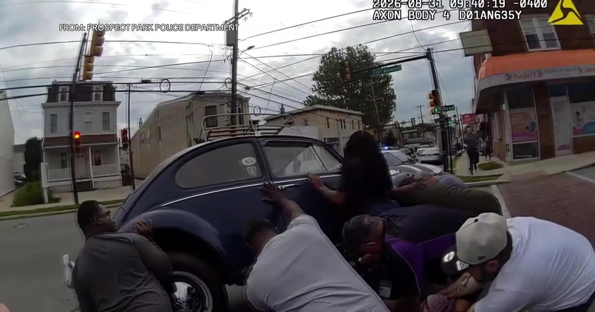 E-bike rider pinned under car rescued by bystanders, police in Delaware County