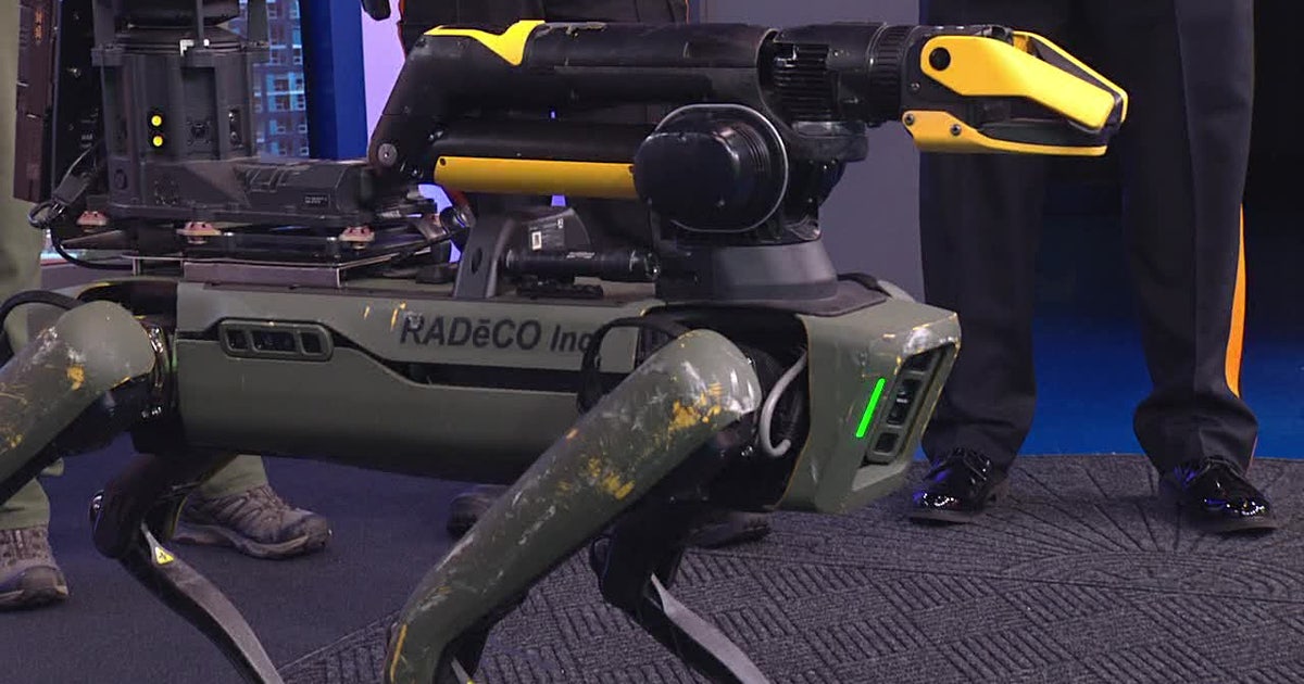 Police robot dog controlled with Xbox controller can help with de-escalation, identify chemicals