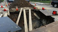 Giant sinkhole in Philly’s Mayfair neighborhood leaves residents frustrated: 'We want our block to be safe'