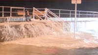 Coastal storm brings large waves, strong winds to North Wildwood beaches