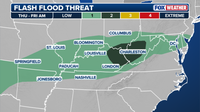 Severe storms and heavy rain threat move into Pennsylvania, New Jersey
