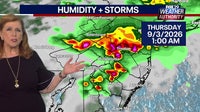 More strong storms expected to impact Philadelphia area on Wednesday, Thursday