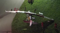 Pilot hurt after World War II era plane crashes at Montgomery County airport