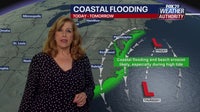 Coastal storm triggers flood advisory, strong winds along Jersey, Delaware shores