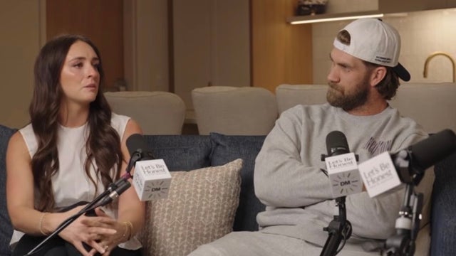 Kayla Harper tears up over criticism Phillies star husband Bryce Harper faces in first-ever joint interview