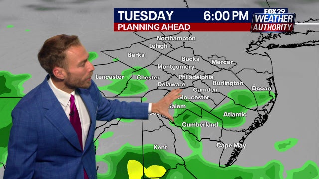 Rainy, chilly Tuesday marks first day of fall in Philadelphia