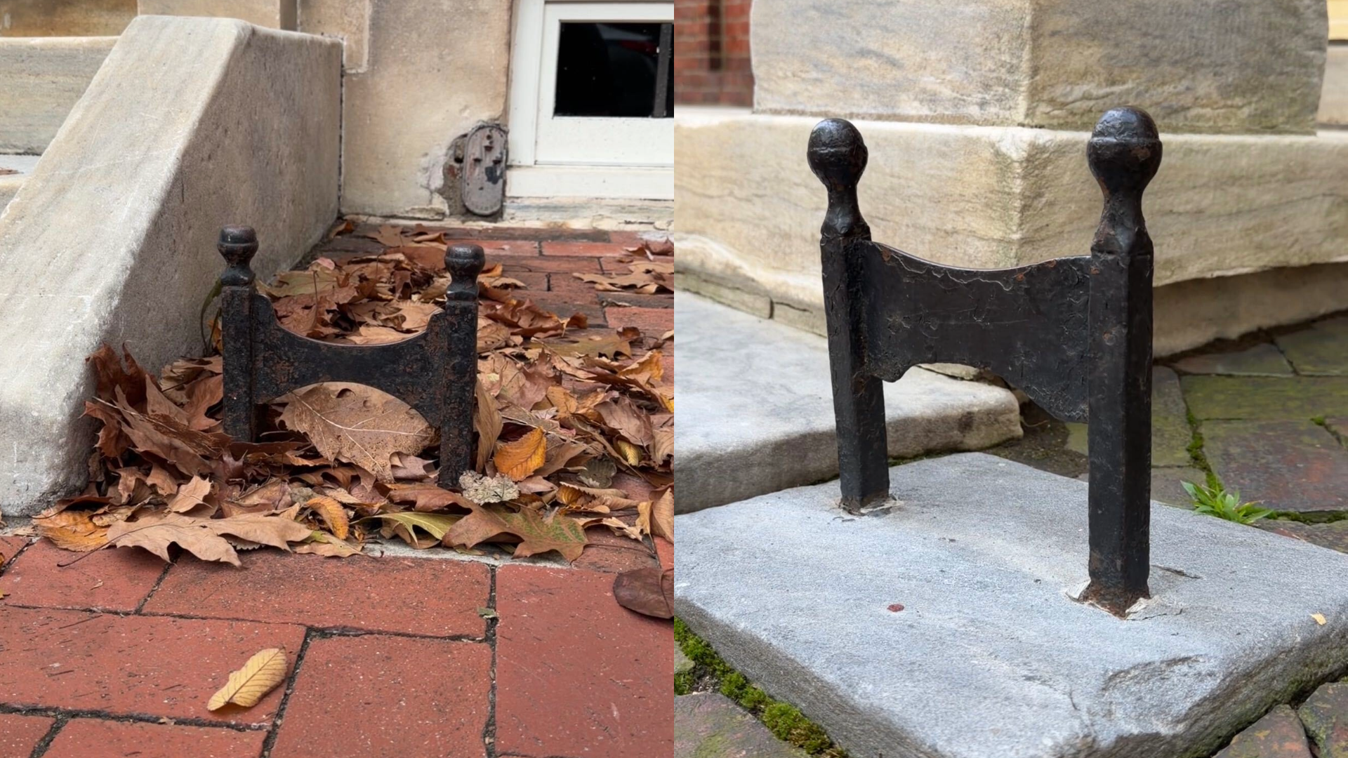 The muddy history behind the cast-iron 'boot scrapers' on Philadelphia's oldest streets