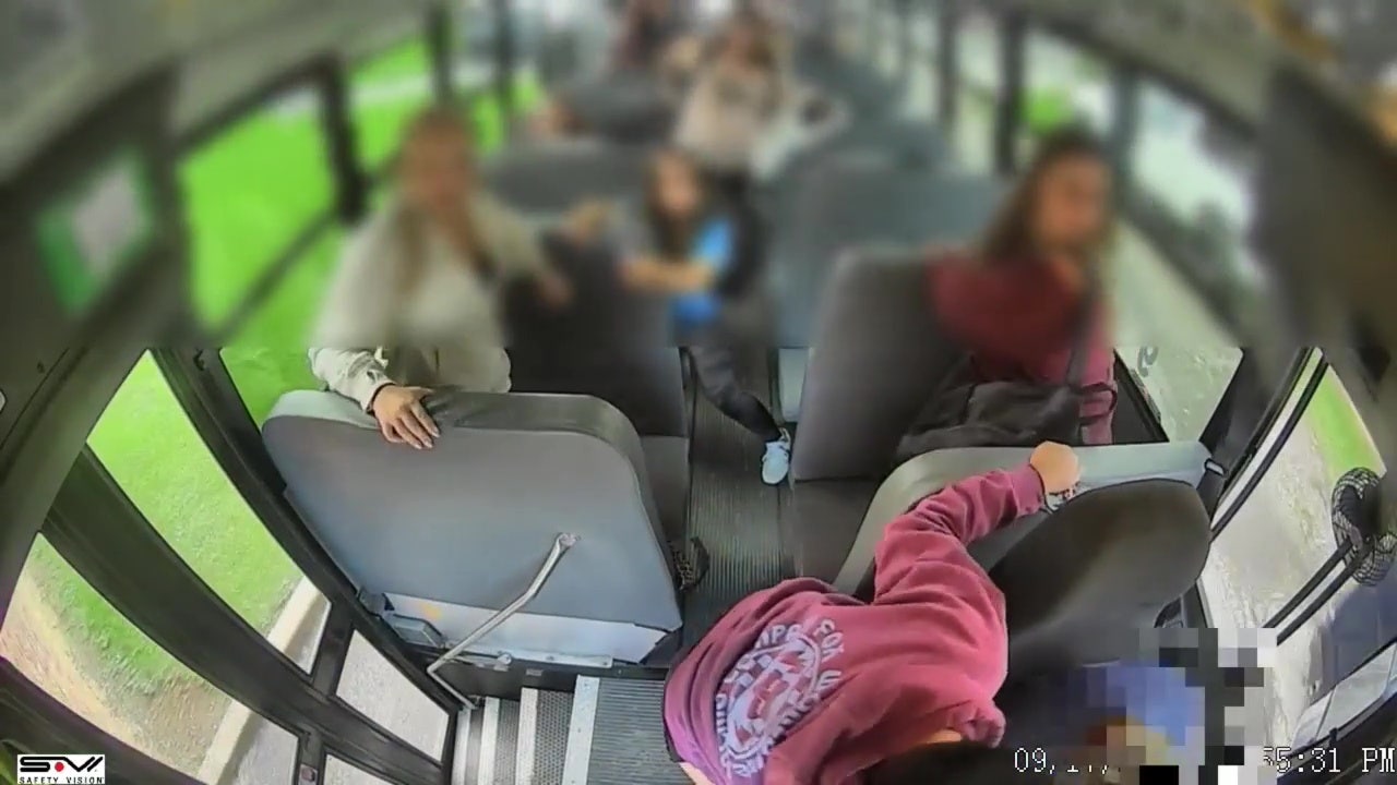 PA 10th grader stops moving school bus after driver has medical emergency