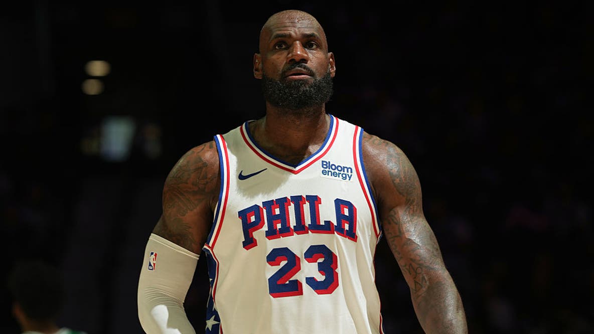 LeBron James makes electric first preseason home appearance with Sixers as fans travel from around the world