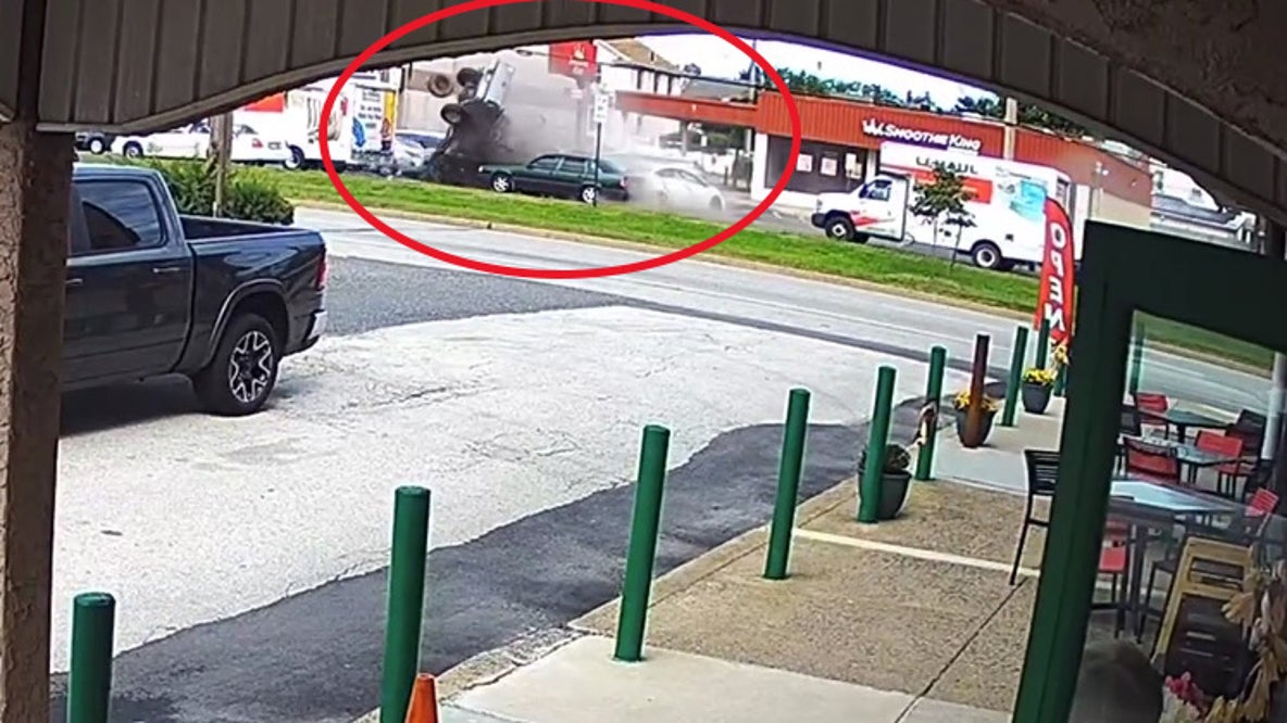 Pickup truck goes airborne, rolls through multiple vehicles in deadly Havertown crash