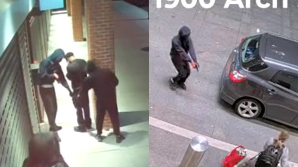 Police searching for suspects in rash of gunpoint robberies throughout the Philadelphia
