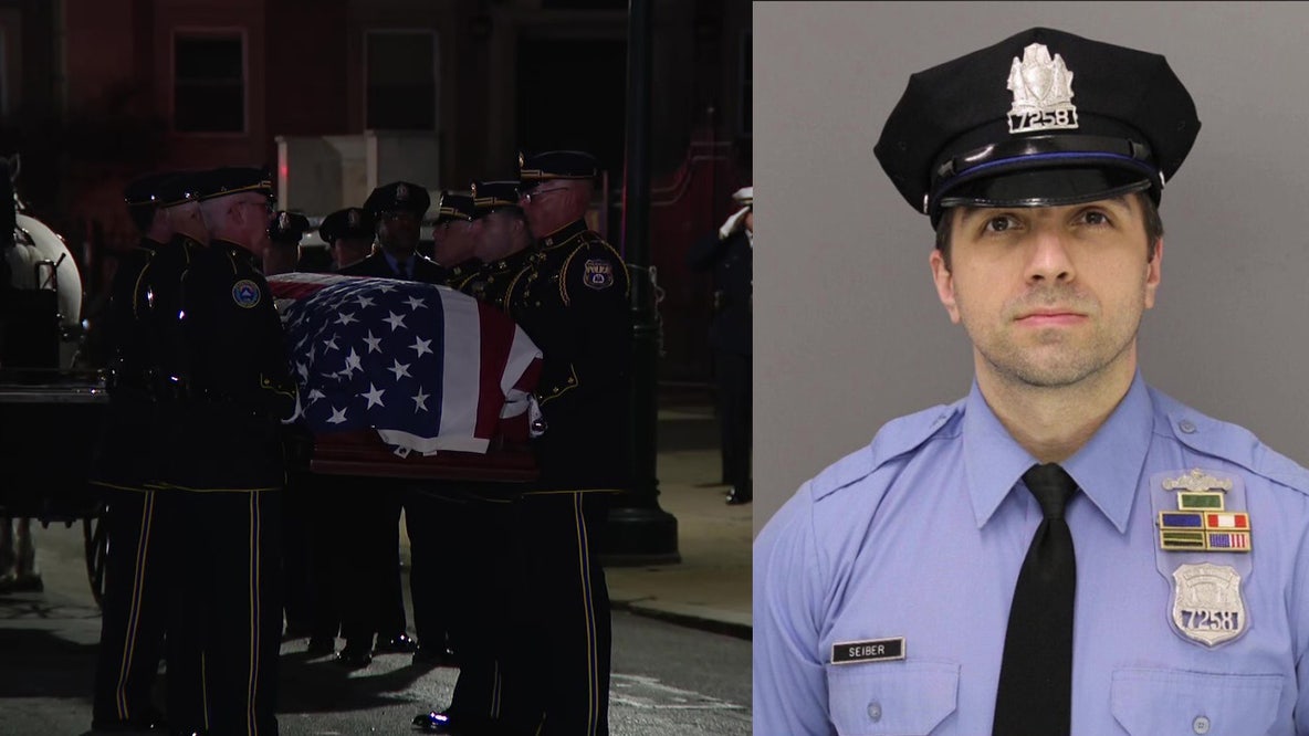 Funeral mass held Tuesday for fallen Philadelphia police officer Shane Seiber