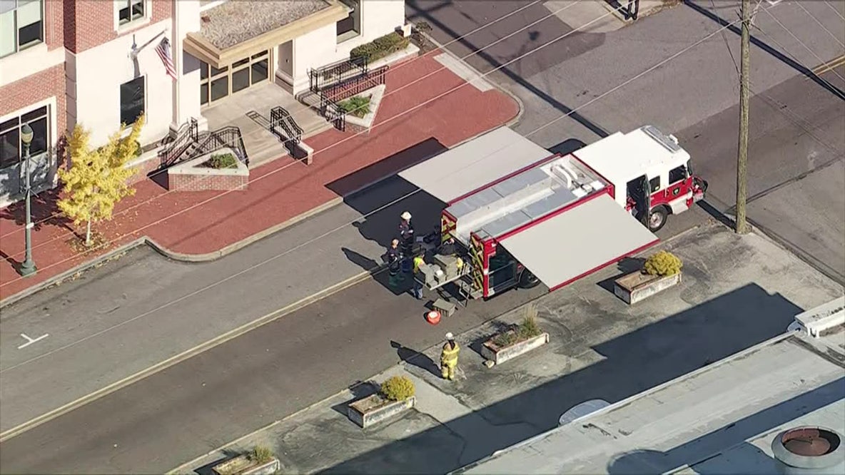Hazmat crew responds to Chester County voting office
