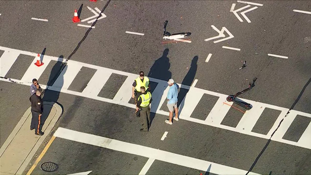 Juvenile in critical condition after scooter, pickup truck crash in Bordentown Township