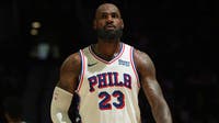 LeBron James makes electric first preseason home appearance with Sixers as fans travel from around the world