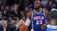 LeBron James ruled out for Saturday's Sixers-Bucks matchup