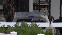 Car slams into Woodland Township home, sparking fire along Route 563