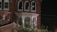 Man suffers burns after breaking down burning door to help loved ones escape Tioga fire