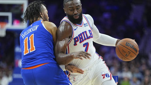 Philadelphia Sixers top Knicks in preseason opener; Jaylen Brown scores 22 in debut